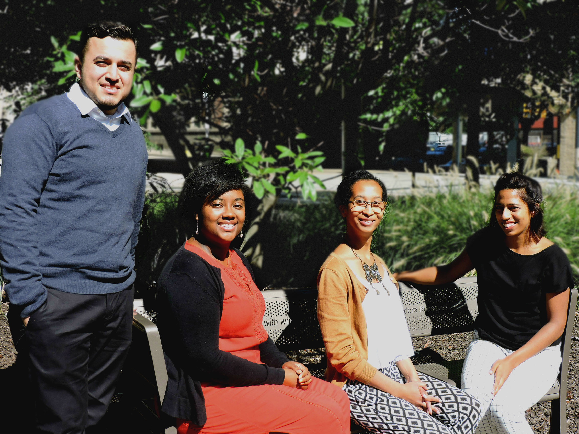 The Neighborhood Allies Fellow Squad! Armando Yanez, Doni Crawford, Mary Taylor and Shikha Jerath