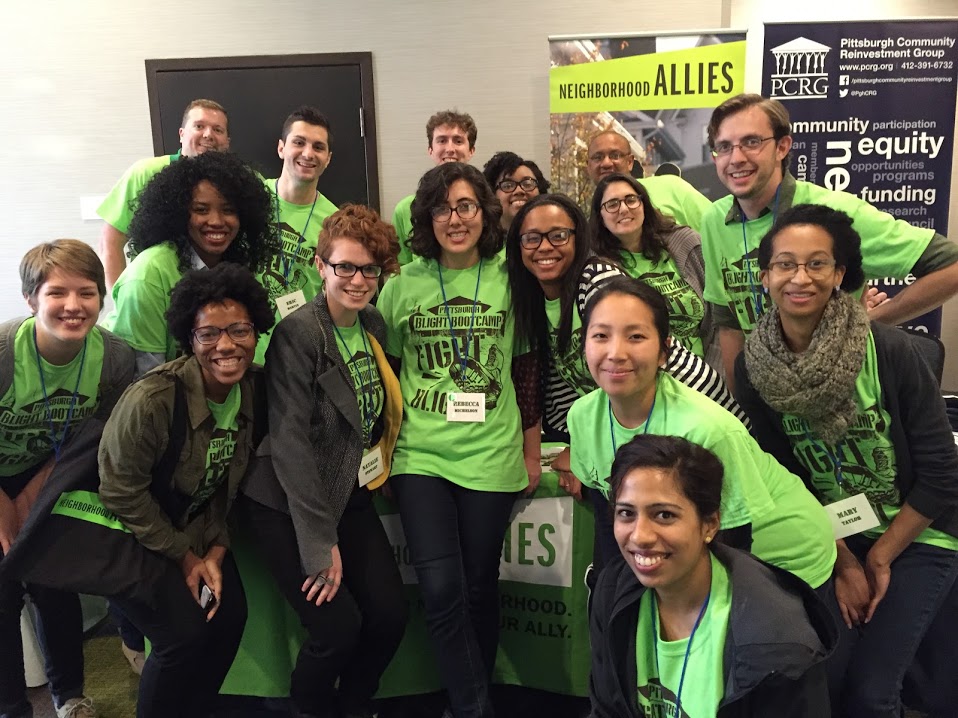 2015-11 Blight Bootcamp volunteers