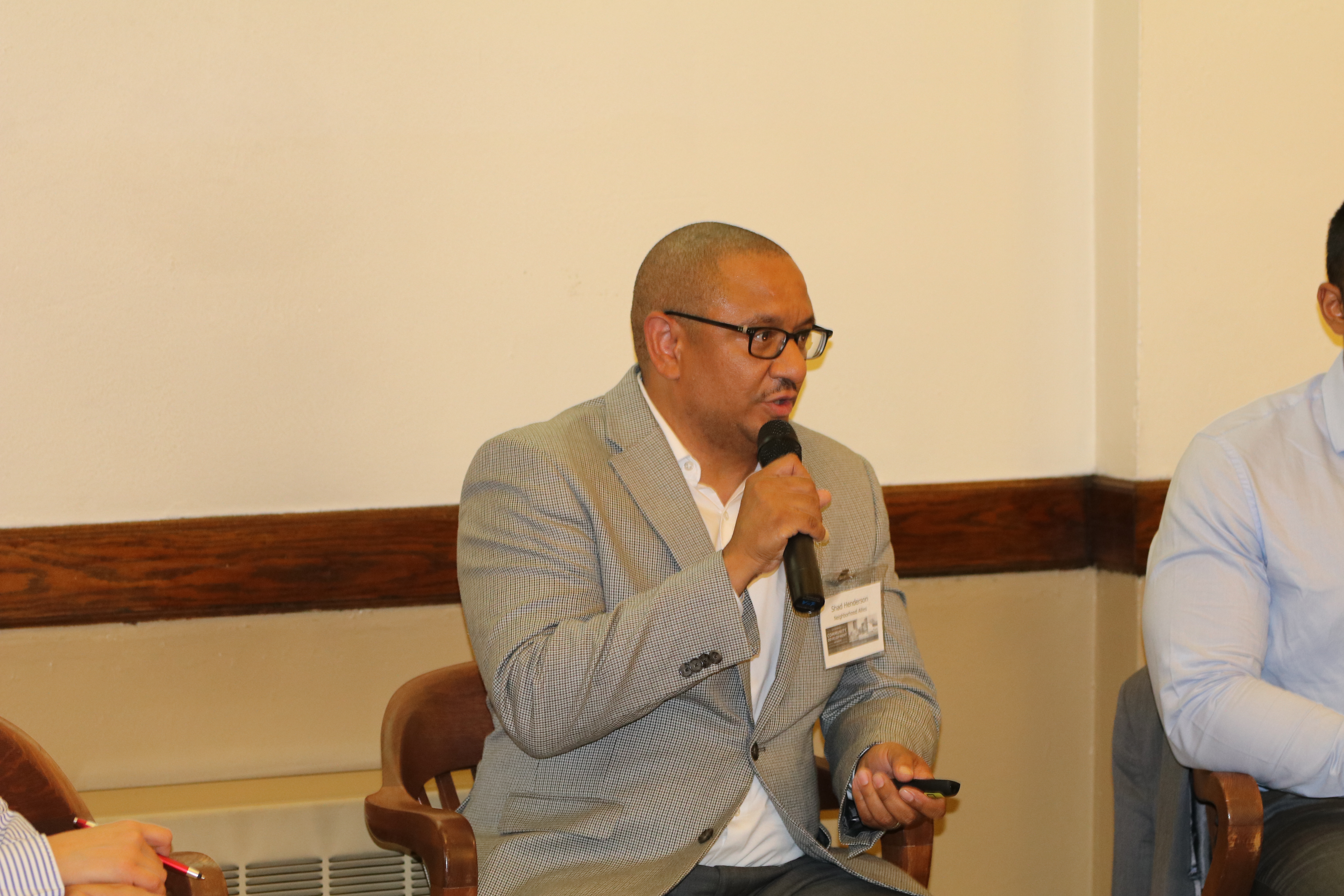 Shad Henderson Discusses our All-In-Pittsburgh Initiative with Local Leaders working in Sustainability