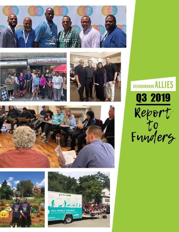 Neighborhood Allies Q3 2019 Report to Funders