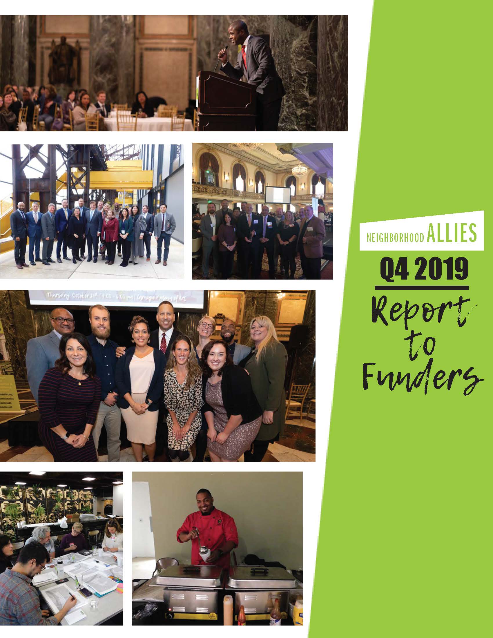 Neighborhood Allies Q4 Report to Funders